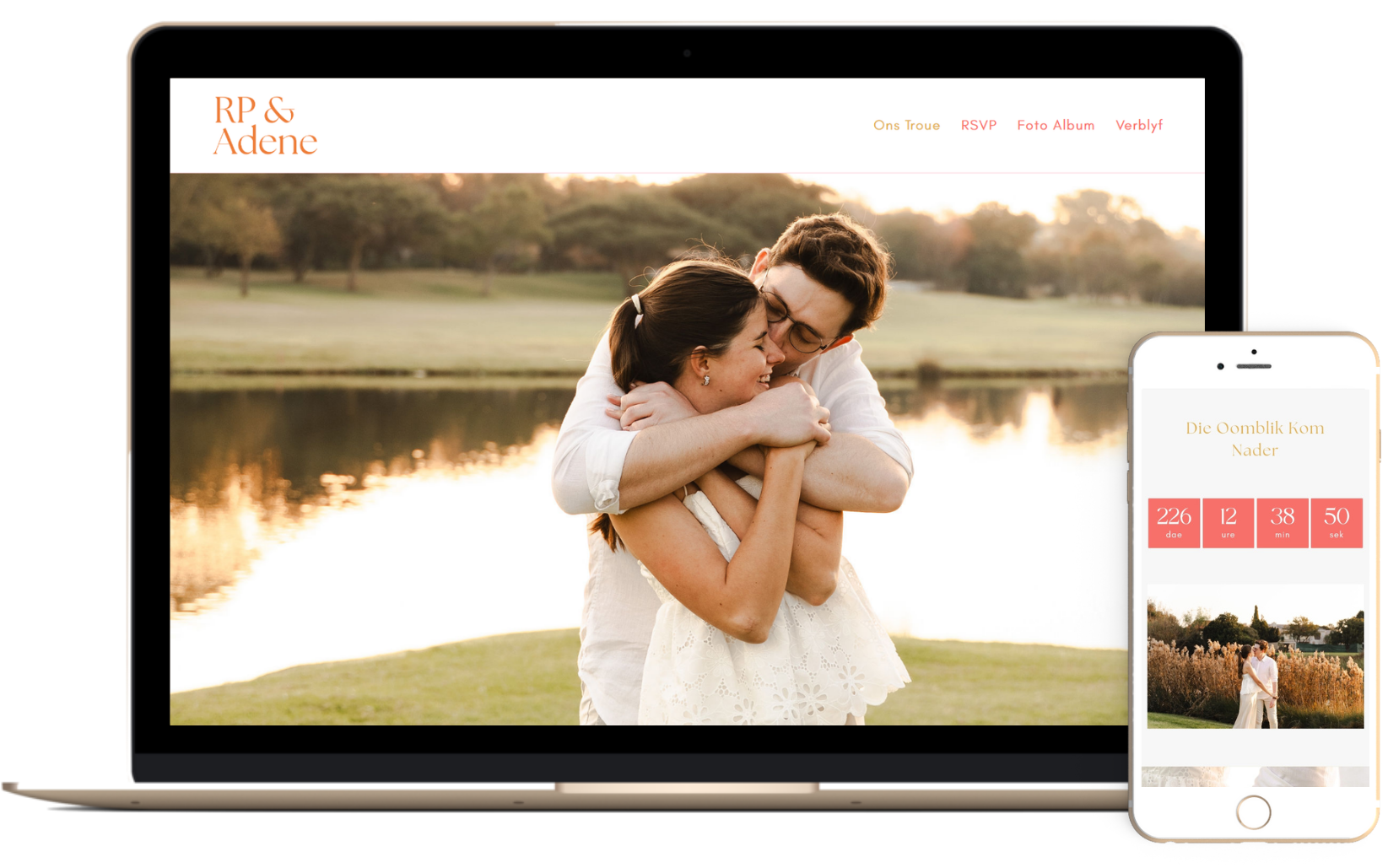 Wedding Website - Website Top BHG